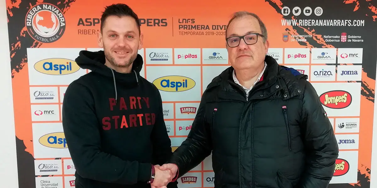 Samuel Pozos, nuevo Director Deportivo del Ribera Navarra en sustitución de Óscar Ibarra