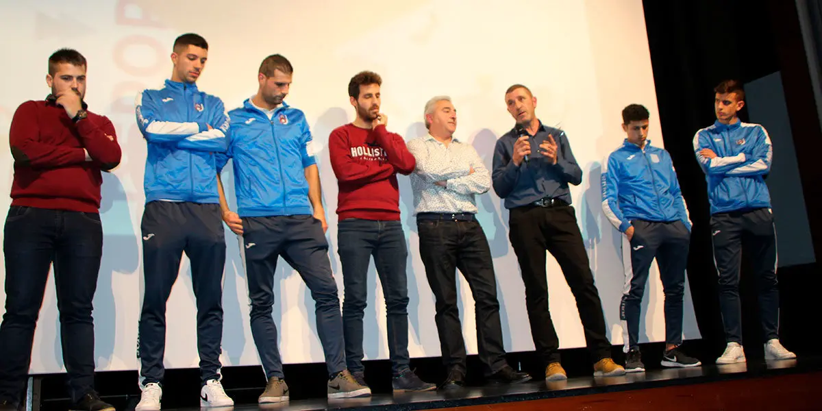 Algunos de los premiados en la 8&ordf; Gala del Deporte de Murchante