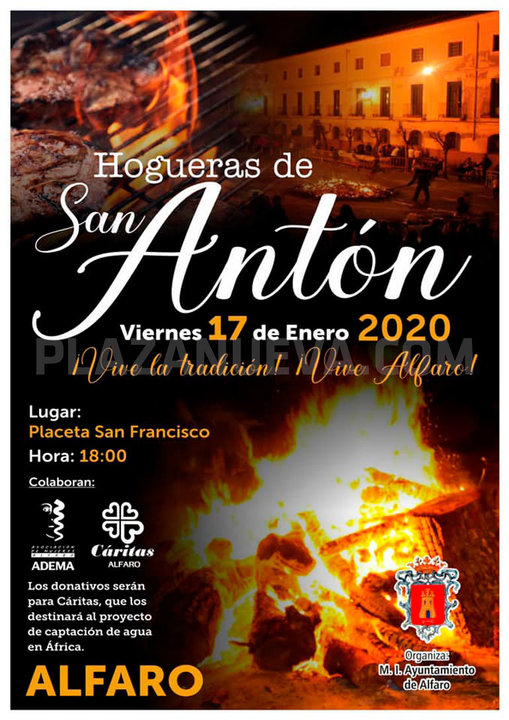 San Antón 2020 en Alfaro