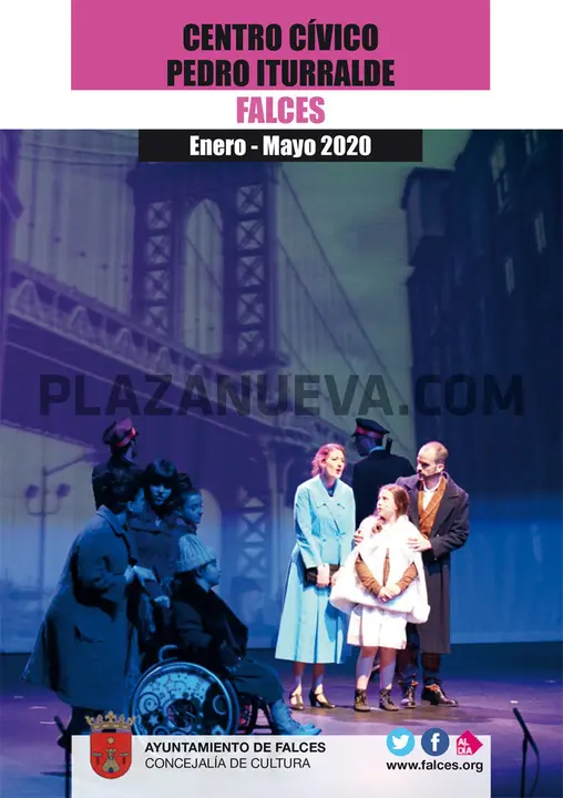 Agenda enero-mayo 2020 del Centro C&iacute;vico Pedro Iturralde de Falces