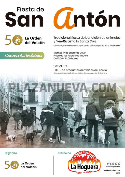 San Antón 2020 en Tudela