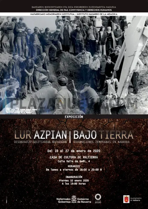 Exposici&oacute;n en Valtierra &lsquo;Bajo tierra (exhumaciones tempranas en Navarra)&rsquo;