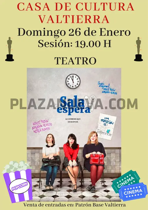 Teatro en Valtierra &lsquo;Sala de espera&rsquo;