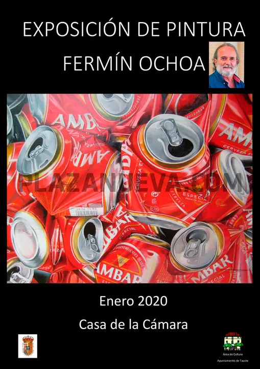 Exposici&oacute;n de pintura en Tauste de Ferm&iacute;n Ochoa