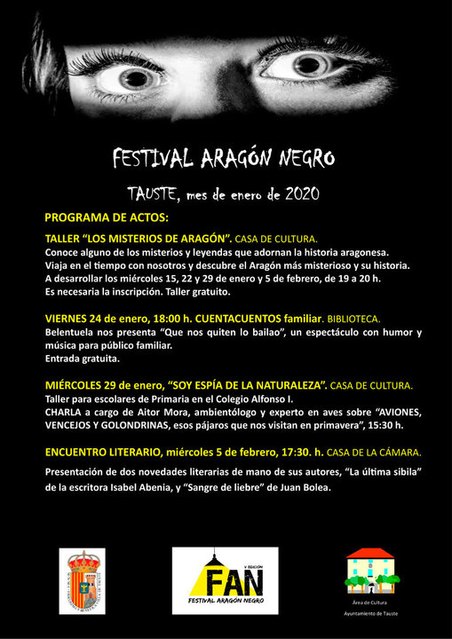VI FAN Festival Aragón Negro 2020 en Tauste