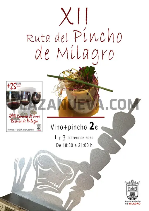 XII Ruta del Pincho de Milagro