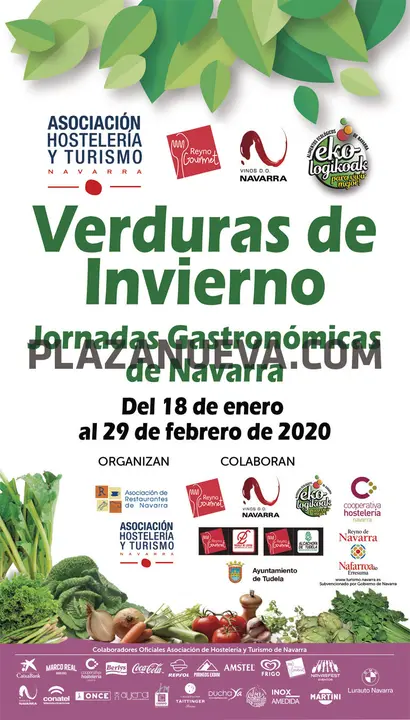 Jornadas gastron&oacute;micas de Navarra &lsquo;Verduras de Invierno&rsquo; 2020