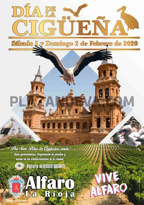 Fiestas de San Blas 2020 en Alfaro (D&iacute;a de la Cig&uuml;e&ntilde;a)