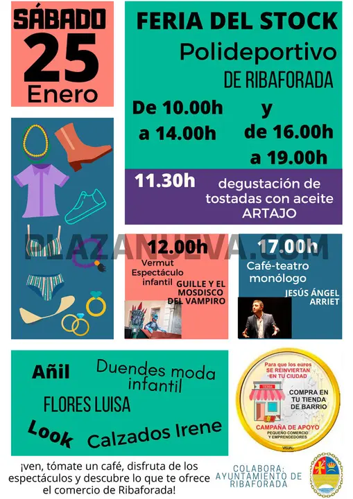 Feria del Stock 2020 en Ribaforada