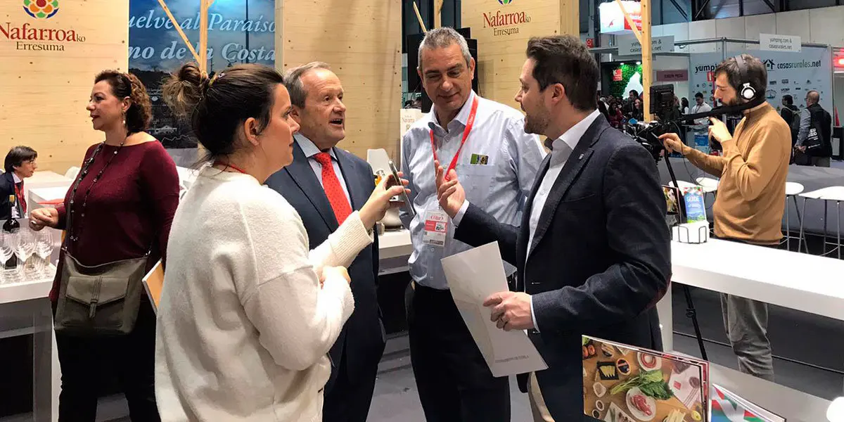 Irune Garc&iacute;a, Rafael Rem&iacute;rez de Ganuza y Alejandro Toquero ya est&aacute;n presentes en Fitur 2020