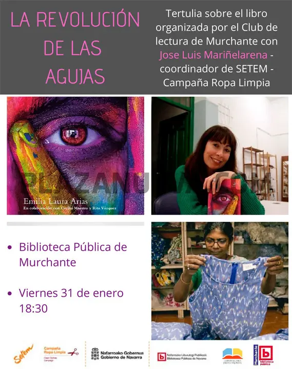 Tertulia en Murchante &lsquo;La revoluci&oacute;n de las agujas&rsquo;