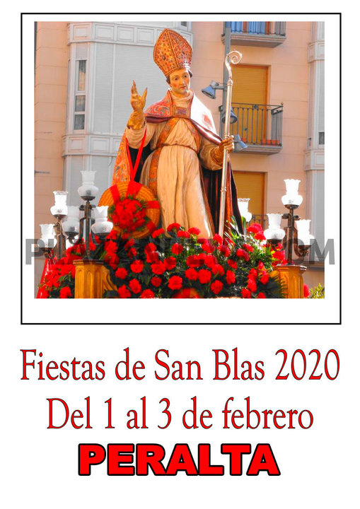 Fiestas de San Blas 2020 en Peralta