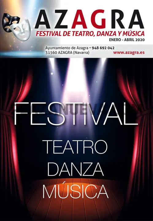Festival de teatro, danza y m&uacute;sica 2020 en Azagra