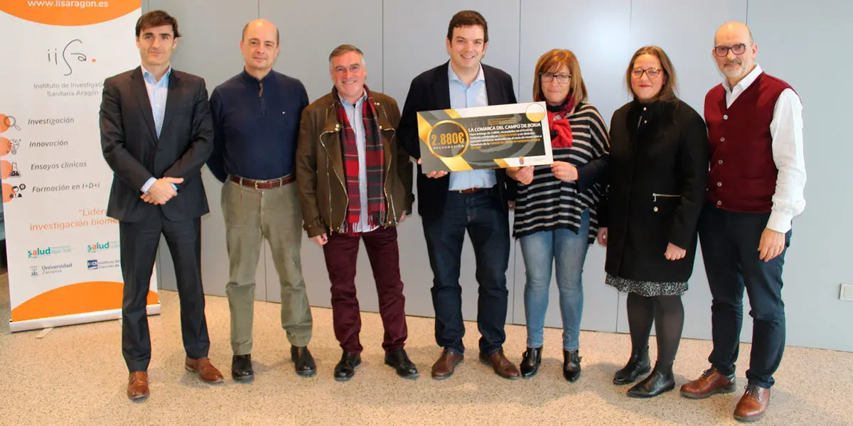 Un grupo del Instituto de Investigaci&oacute;n Sanitaria Arag&oacute;n va a poder avanzar en el diagn&oacute;stico y tratamiento del c&aacute;ncer gracias a las distintas acciones solidarias llevadas a cabo por la Comarca de Campo de Borja