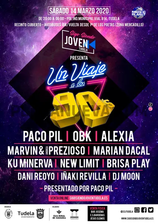 Un viaje a los 90 en Tudela