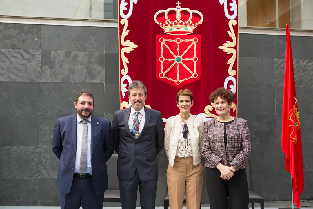 Hualde, Ordoki, Presidenta Chivite y Olaechea