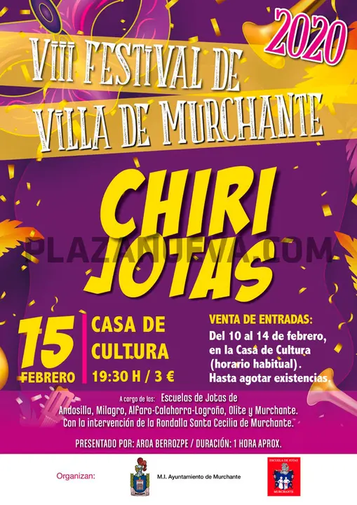 VIII Festival de Chirijotas &lsquo;Villa de Murchante&rsquo;