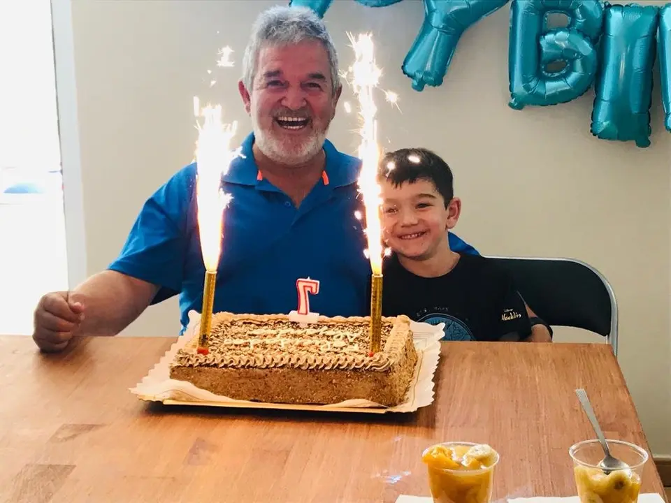 Alejandro Ruiz P&eacute;rez y su Abuelo Alejandro