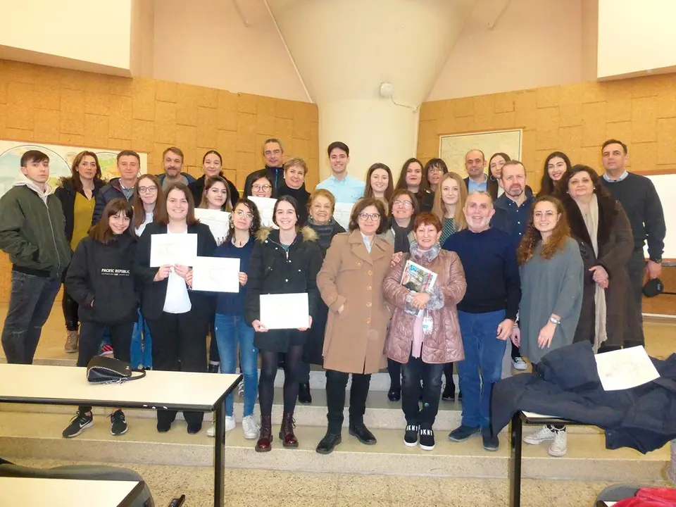 IES Benjam&iacute;n de Tudela Entrega Diplomas Bachillerato franc&eacute;s