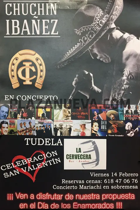 Concierto en Tudela por San Valent&iacute;n a cargo de Chuch&iacute;n Ib&aacute;&ntilde;ez