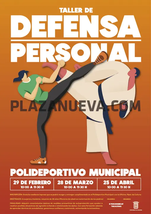 Taller en Tarazona de Defensa Personal
