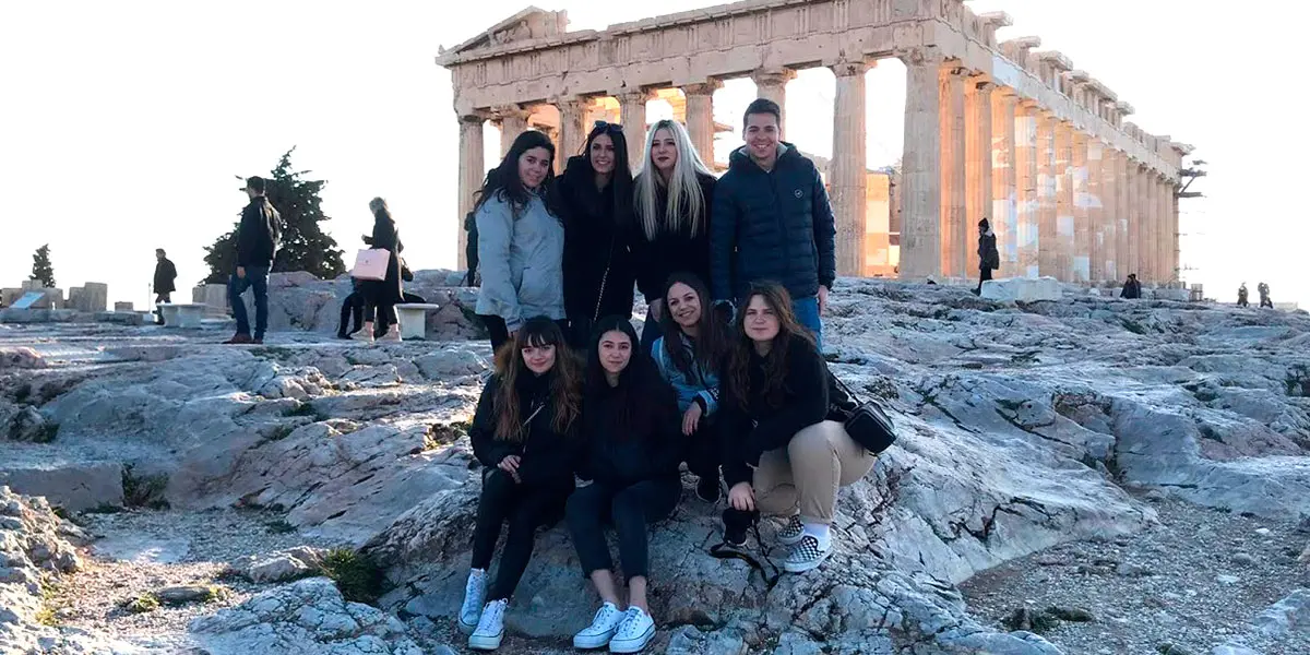 Visita a Grecia de la Escuela de Arte de Corella