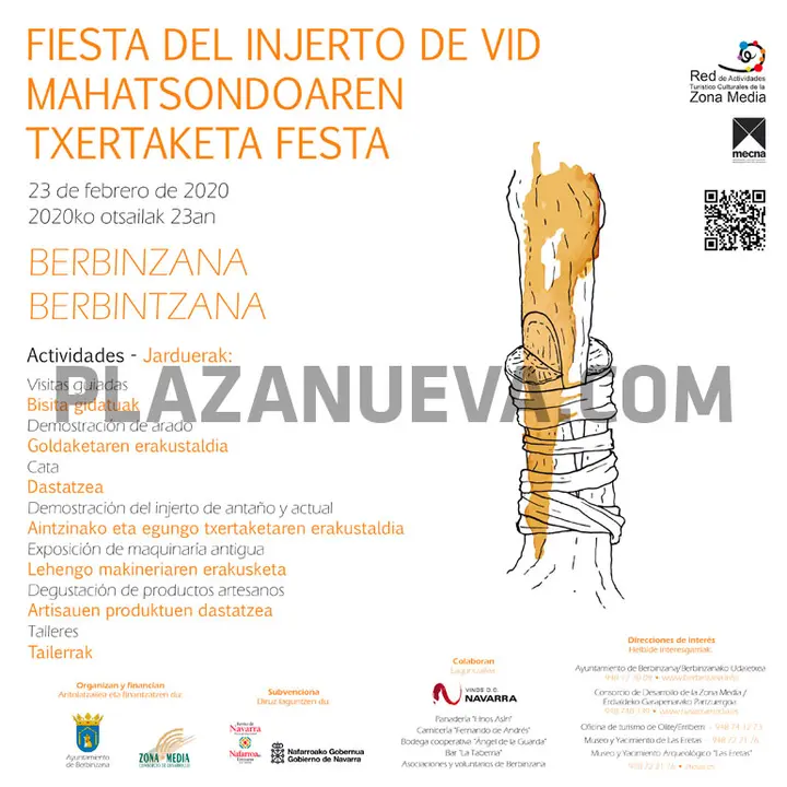 II Fiesta del injerto 2020 en Berbinzana