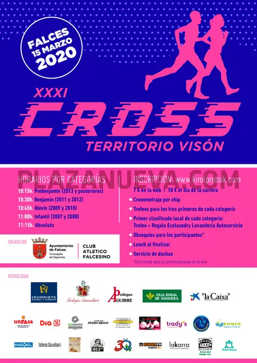 XXXI Cross en Falces &lsquo;Territorio Vis&oacute;n&rsquo;