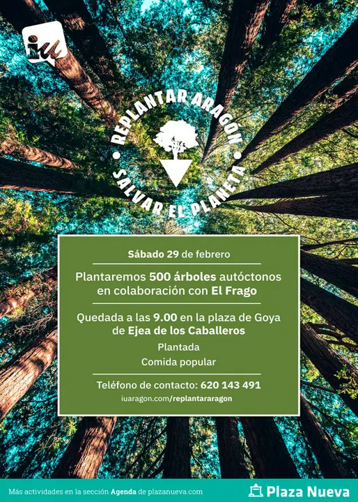 Campa&ntilde;a &lsquo;Replantar Arag&oacute;n&rsquo; en El Frago