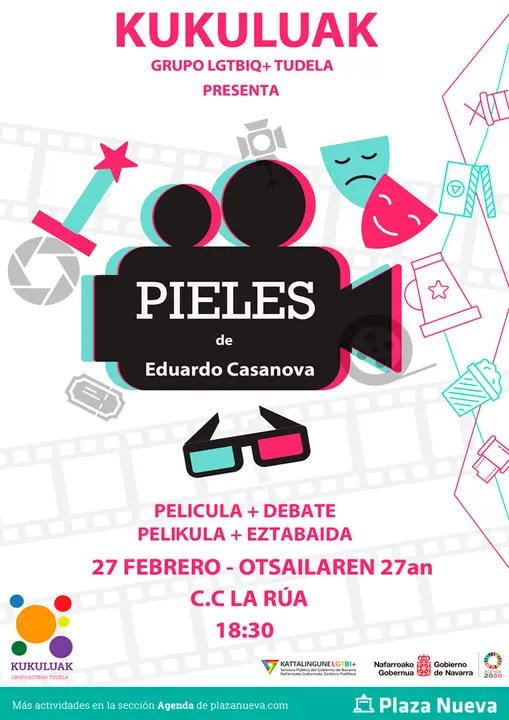 Proyecci&oacute;n en Tudela de la pel&iacute;cula &lsquo;Pieles&rsquo; de Eduardo Casanova