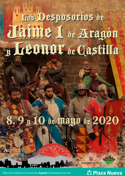 Los Desposorios de Jaime I de Aragón y Leonor de Castilla 2020 en Ágreda