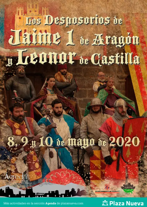 Los Desposorios de Jaime I de Arag&oacute;n y Leonor de Castilla 2020 en &Aacute;greda