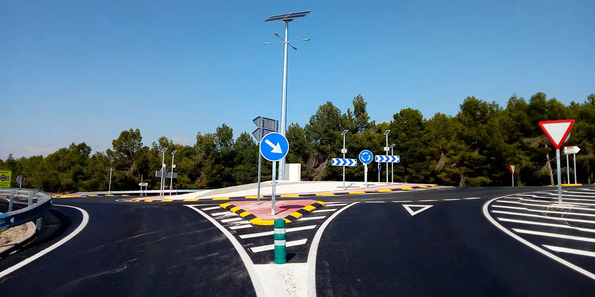 Nueva rotonda entre Peralta, San Adri&aacute;n y Andosilla