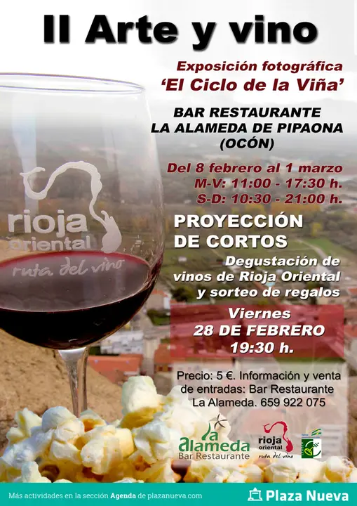 II Arte y vino en Pipaona de Oc&oacute;n