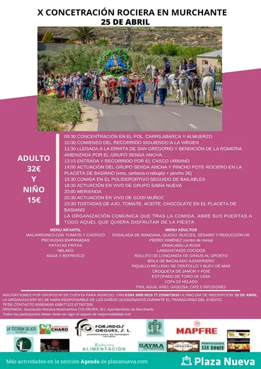 X Concentraci&oacute;n rociera 2020 en Murchante