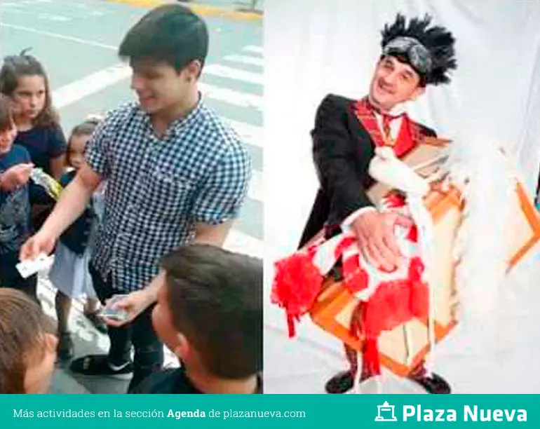 Magia de cerca con los magos Patxi y Asier