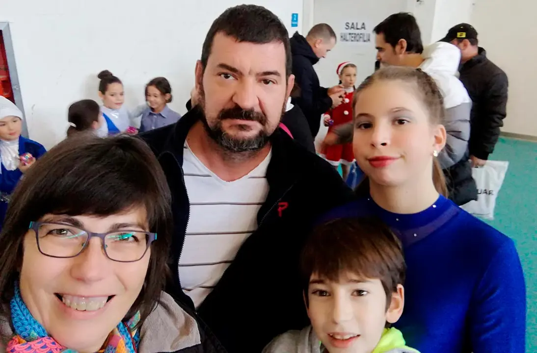 Manuel Felipe Francisco (46 a&ntilde;os) junto a su esposa Susana Segura Bayo (44 a&ntilde;os) y sus hijos Elsa de Felipe (11 a&ntilde;os) y Jonay de Felipe (8 a&ntilde;os)