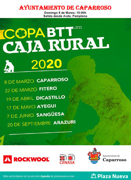Copa BTT Caja Rural 2020 en Caparroso