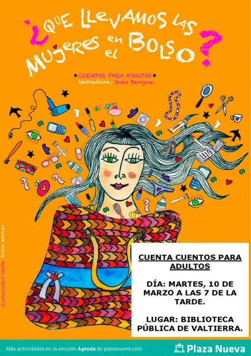Cuenta cuentos para adultos en Valtierra