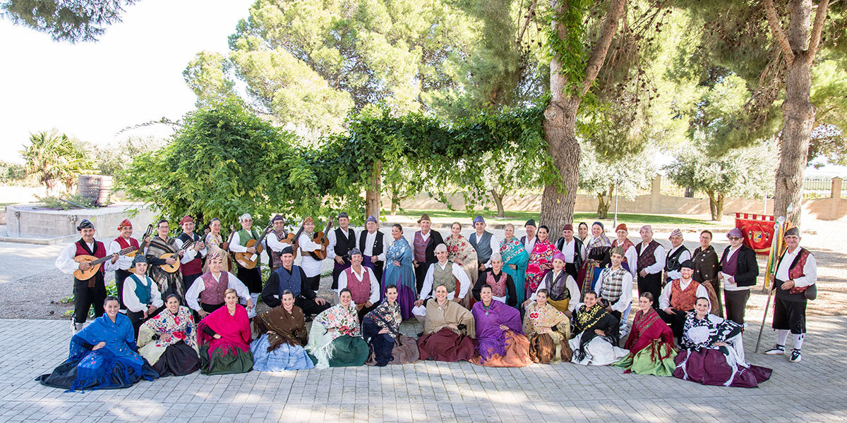 El grupo de jota de Bardenas lleva 60 años formando parte de la tradición folclórica aragonesa