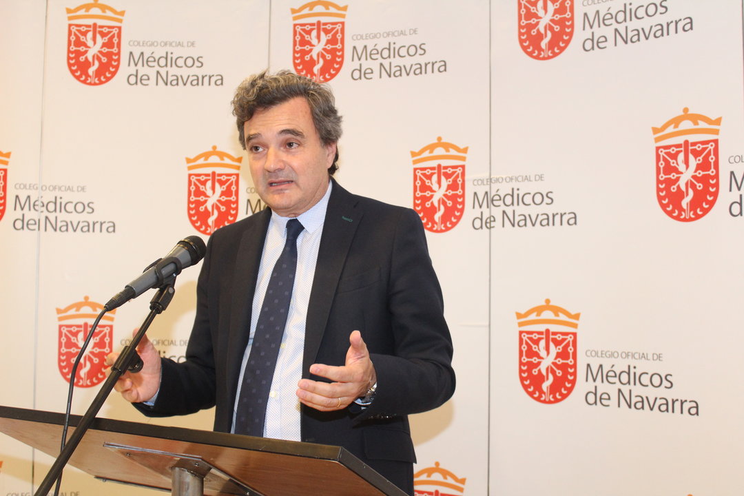 Rafael Teijeira, presidente del Colegio de Médicos
