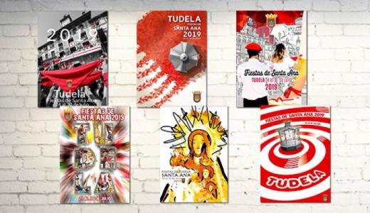 Estos fueron los 6 carteles finalistas de Fiestas de Santa Ana del 2019