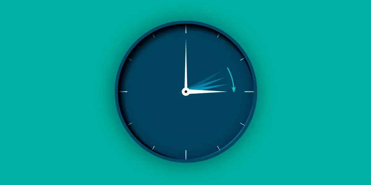reloj horario cambio de hora verano