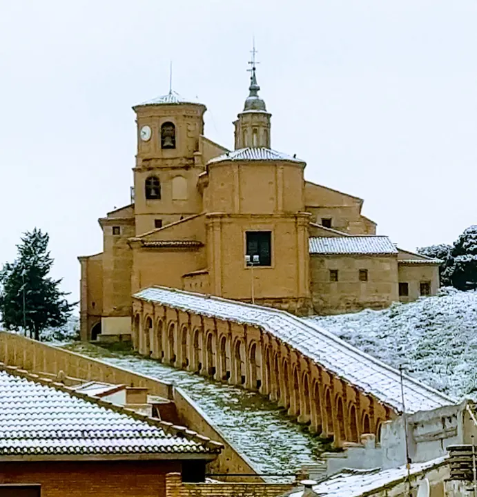 Nieva en Cascante (Encarna Garc&iacute;a)