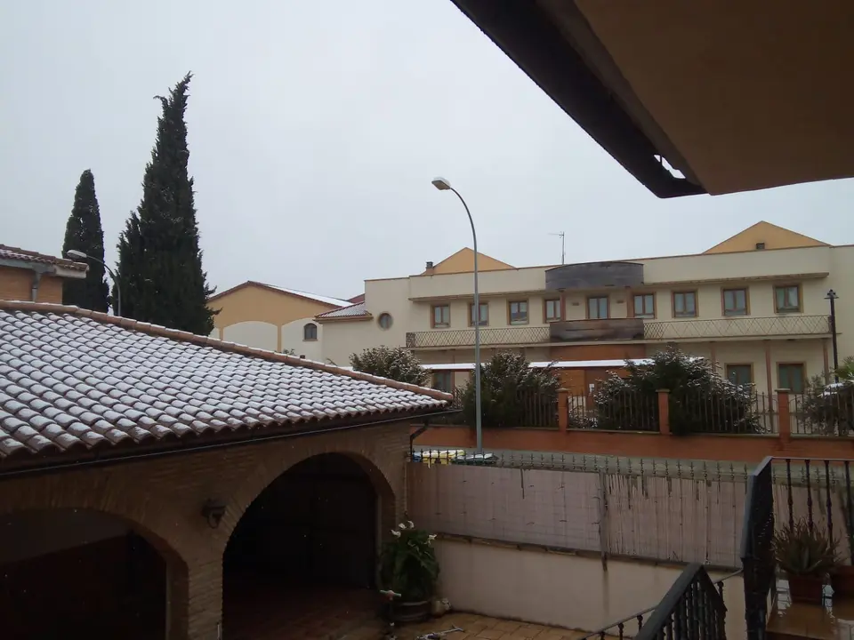 Nieva en Murchante (Santos Mart&iacute;nez)