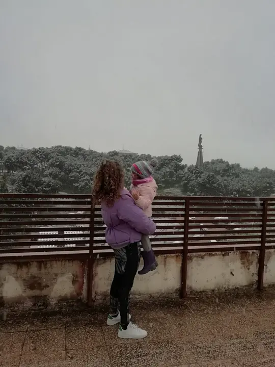 Nieve en Tudela (Mar&iacute;a Kachakov Moreno) - 2
