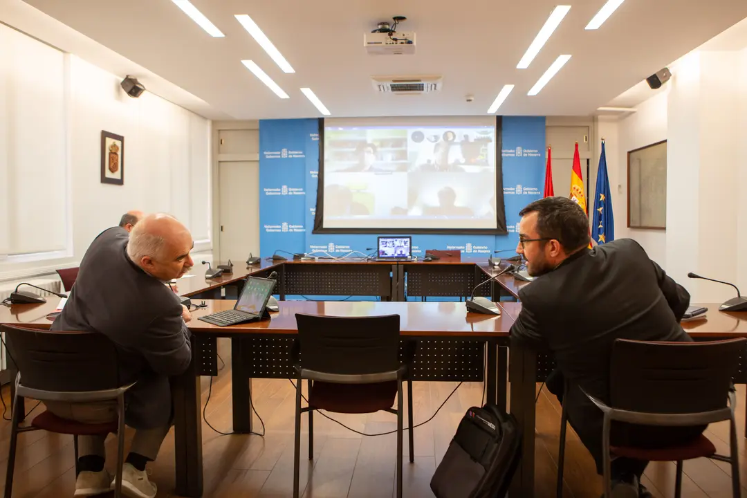 Los vicepresidentes Jos&eacute; Mar&iacute;a Aierdi y Javier Rem&iacute;rez