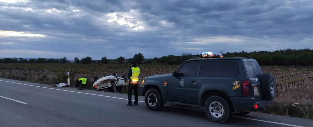 Accidente en la N113