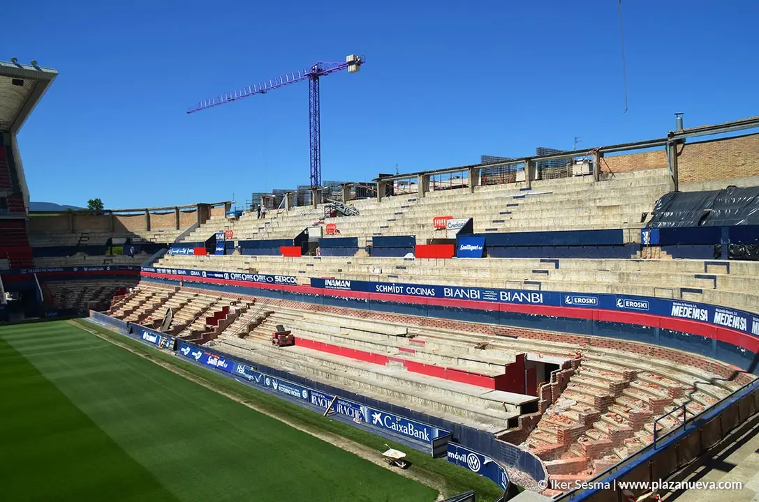 Obras en El Sadar - 8
