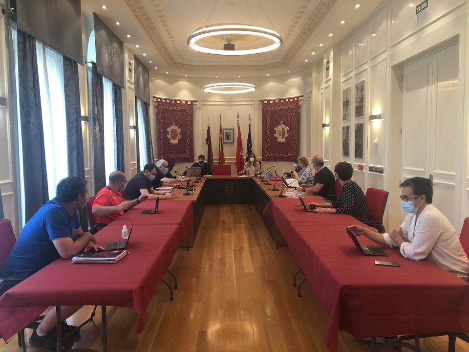 Comisión de Cuentas en el Ayuntamiento de Falces